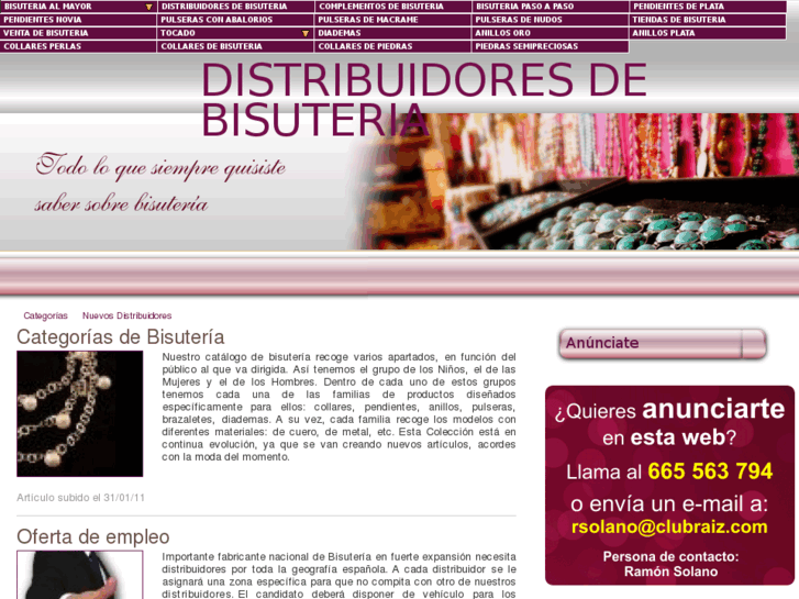 www.distribuidoresdebisuteria.es