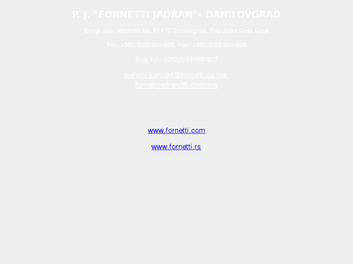 www.fornetti.co.me