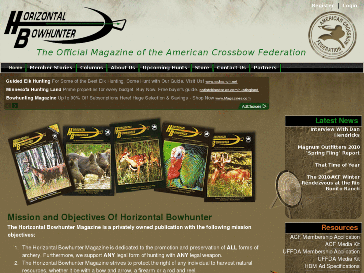 www.horizontalbowhunter.com