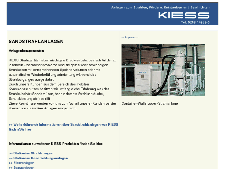 www.kiess-sandstrahlanlagen.de