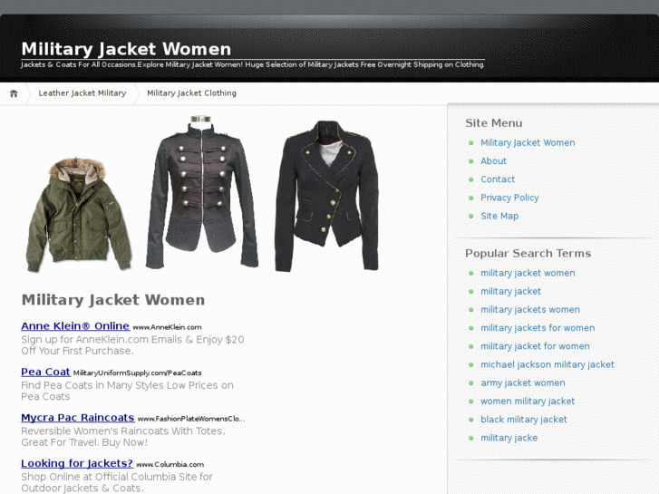 www.militaryjacketwomen.net