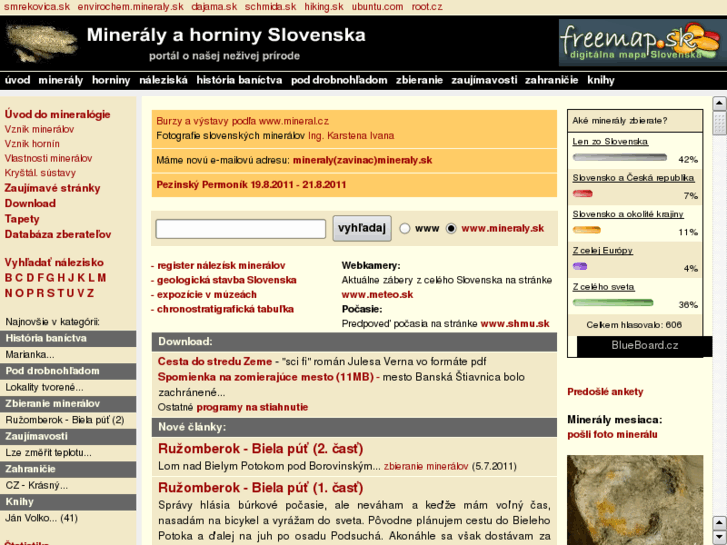 www.mineraly.sk