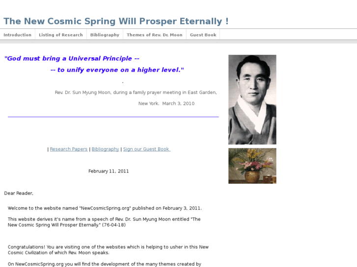 www.newcosmicspring.org