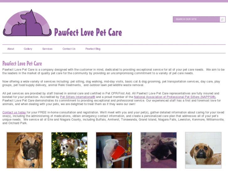 www.pawfectlovepetcare.com