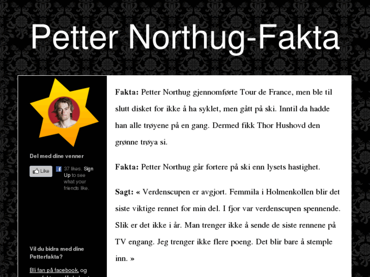 www.petternorthugfakta.com