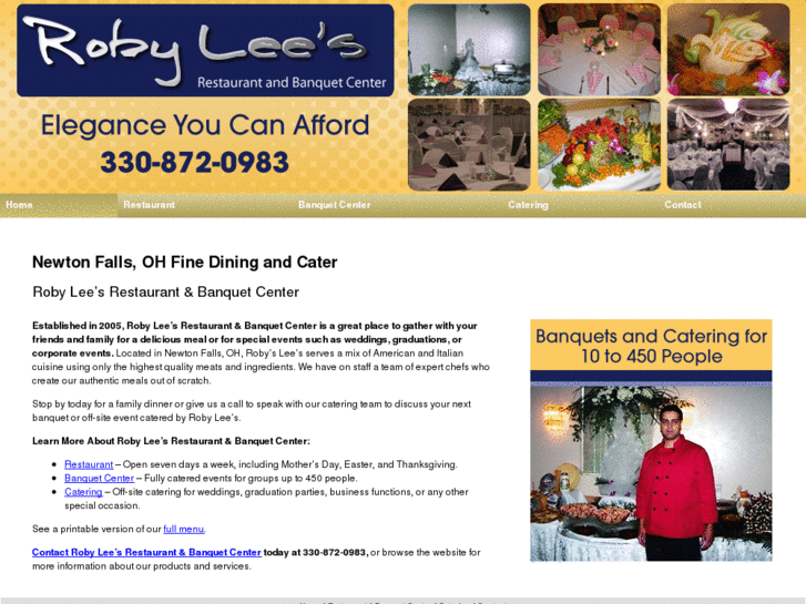 www.robyleescateringandrestaurant.com