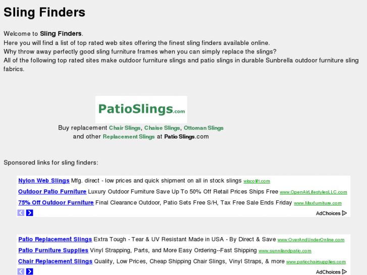 www.slingfinders.com