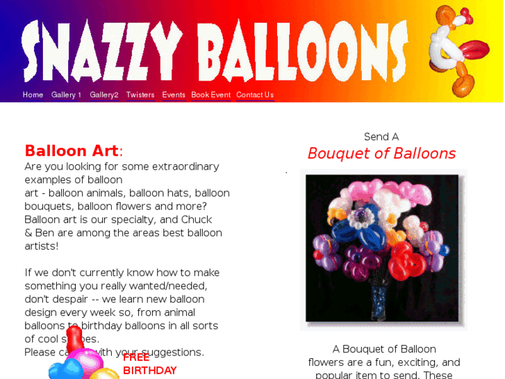 www.snazzyballoons.com