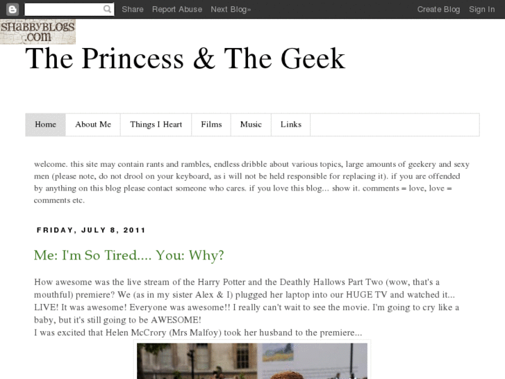 www.theprincessandthegeek.com