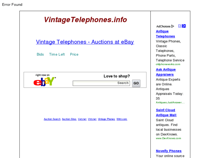 www.vintagetelephones.info