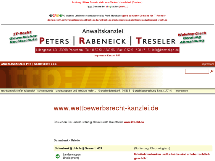 www.webrechtler.info