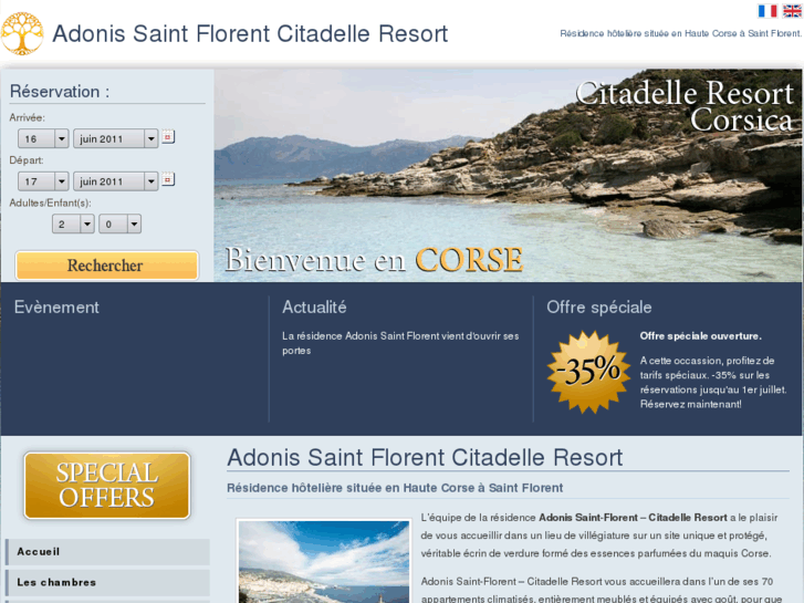 www.adonis-residence-saintflorent.com