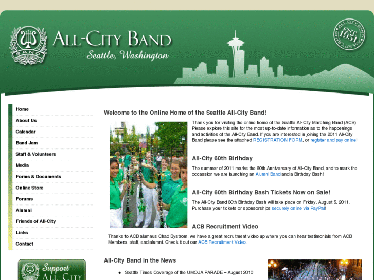 www.allcityband.org