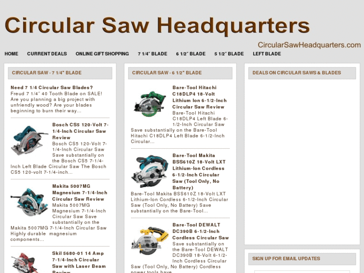 www.circularsawheadquarters.com