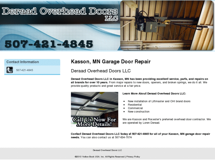 www.deraadoverheaddoors.com