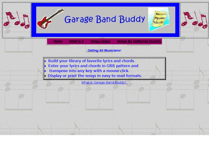 www.garagebandbuddy.com