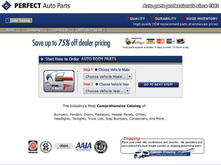 www.perfectautoparts.com