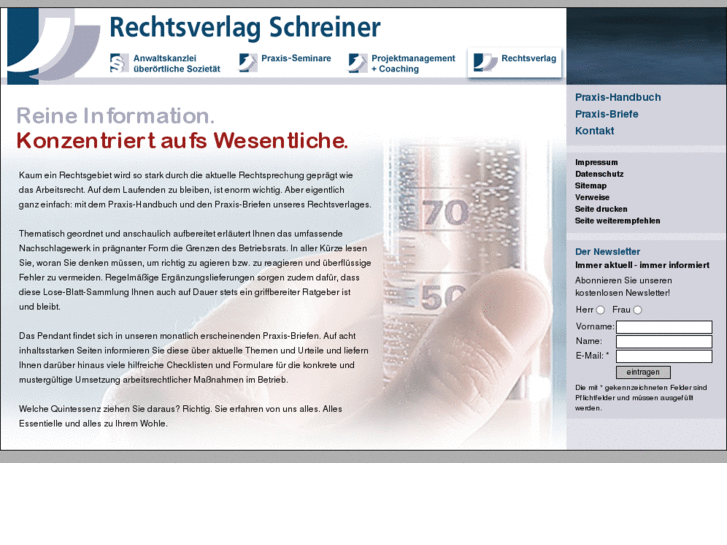 www.rechtsverlag-schreiner.de