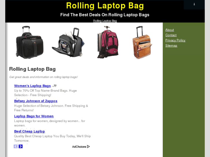 www.rollinglaptopbag.net