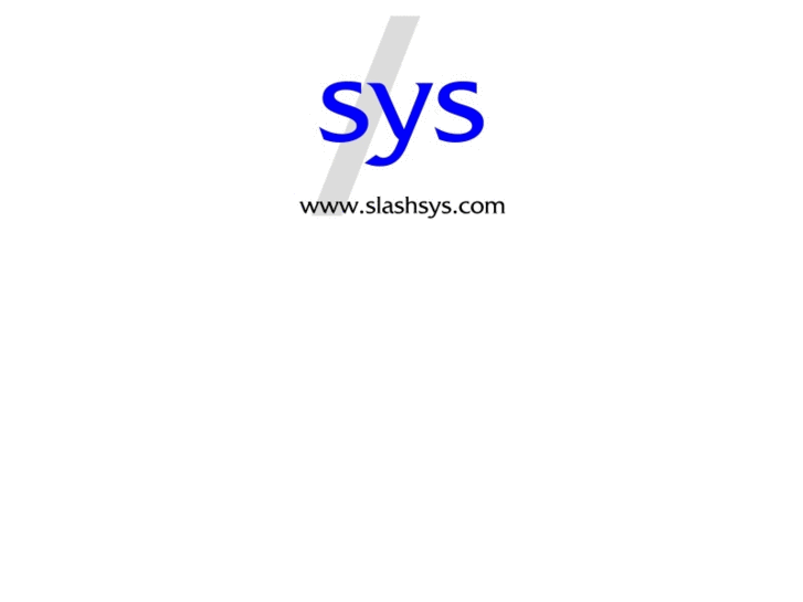 www.slashsys.net