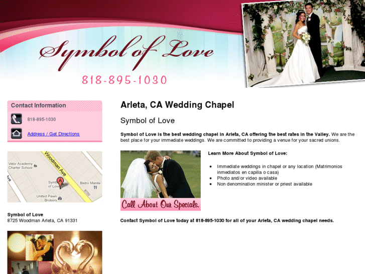 www.symboloflovechapel.com