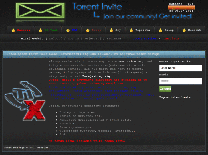 www.torrentinvite.org