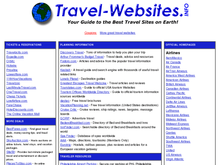 www.travel-websites.info