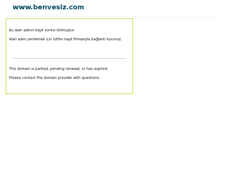 www.benvesiz.com