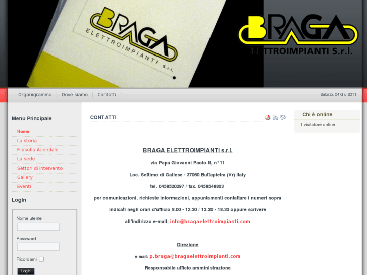 www.bragaelettroimpianti.com