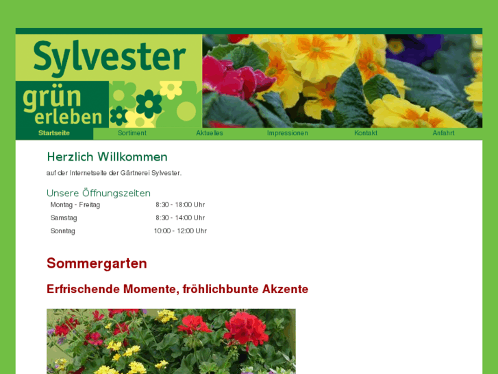 www.gaertnerei-sylvester.de