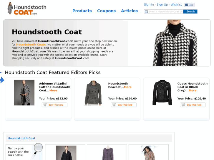 www.houndstoothcoat.com