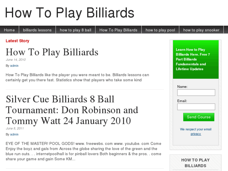 www.howtoplaybilliards.org