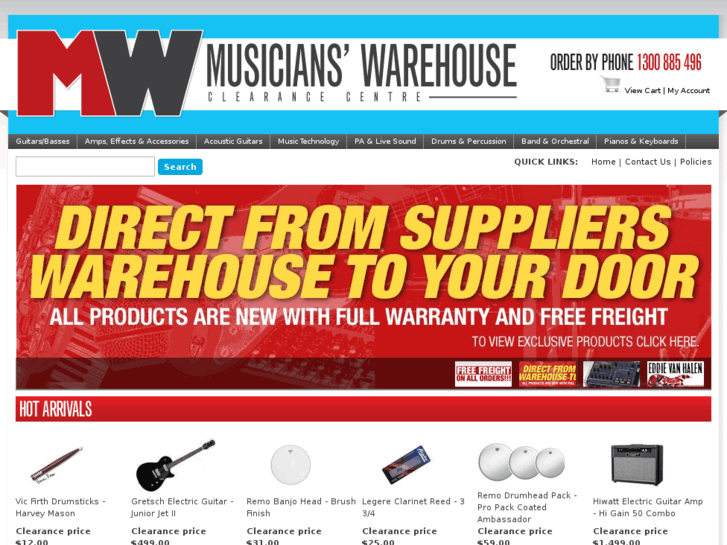 www.musicianswarehouse.com.au