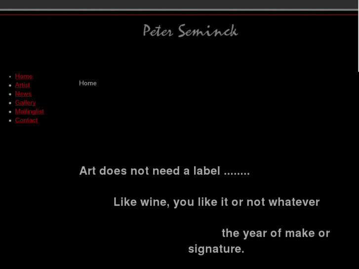 www.peterseminck.com