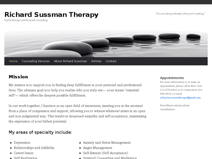 www.richardsussmantherapy.com