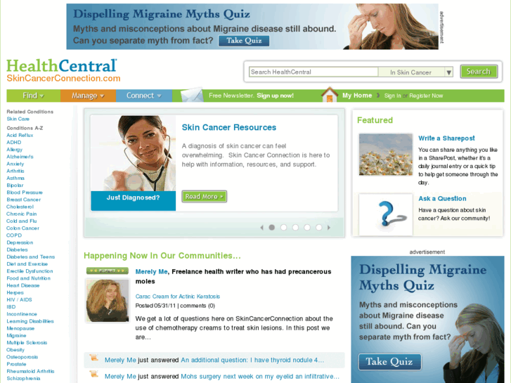 www.skincancerconnection.com