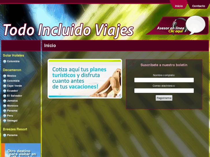 www.todoincluidoviajes.com