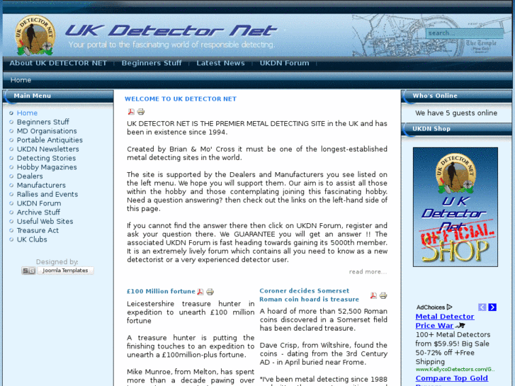 www.ukdetectornet.co.uk