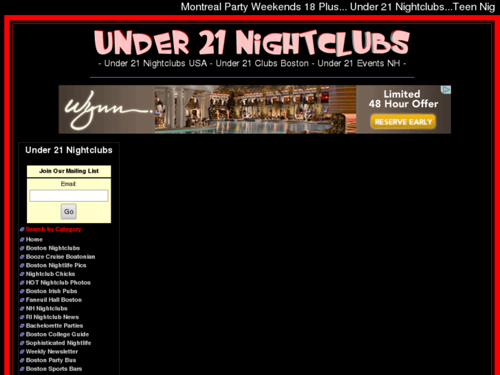 www.under21nightclubs.com