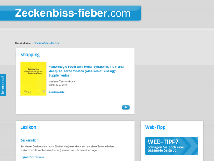 www.zeckenbiss-fieber.com