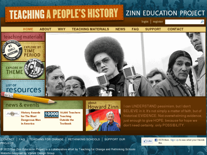 www.zinnedproject.org