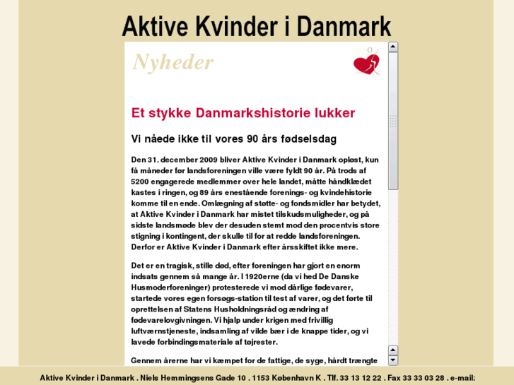 www.aktivekvinder.dk