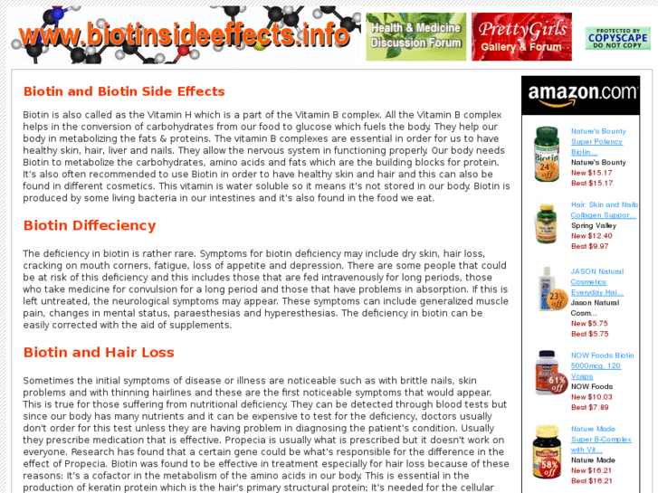 www.biotinsideeffects.info