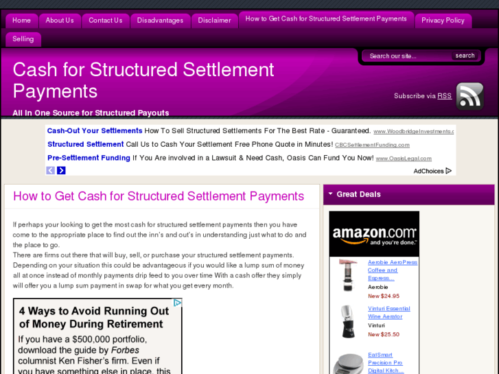 www.cashforstructuredsettlementpayments.net