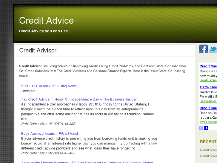 www.credit-advice.org