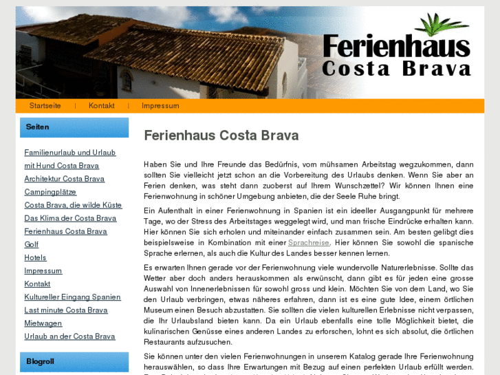 www.ferienhauscostabrava.net