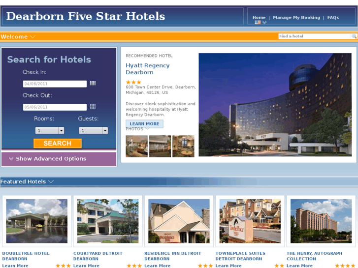 www.fivestardearbornhotels.com