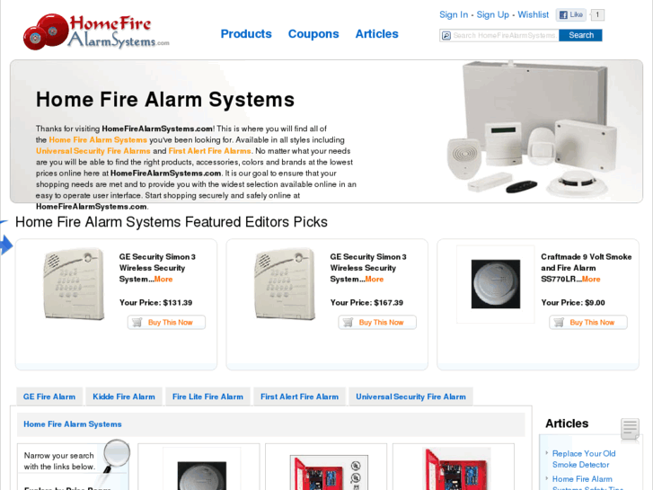 www.homefirealarmsystems.com