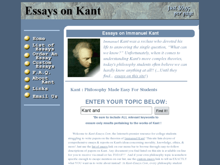 www.kant-essays.com