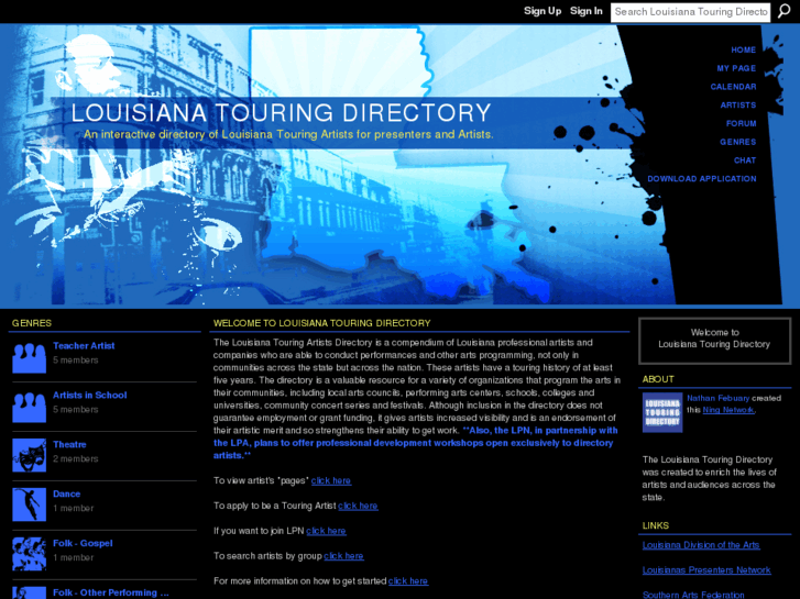 www.louisianatouringdirectory.com